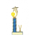 Trophies - #Softball Shooting Star Spinner C Style Trophy